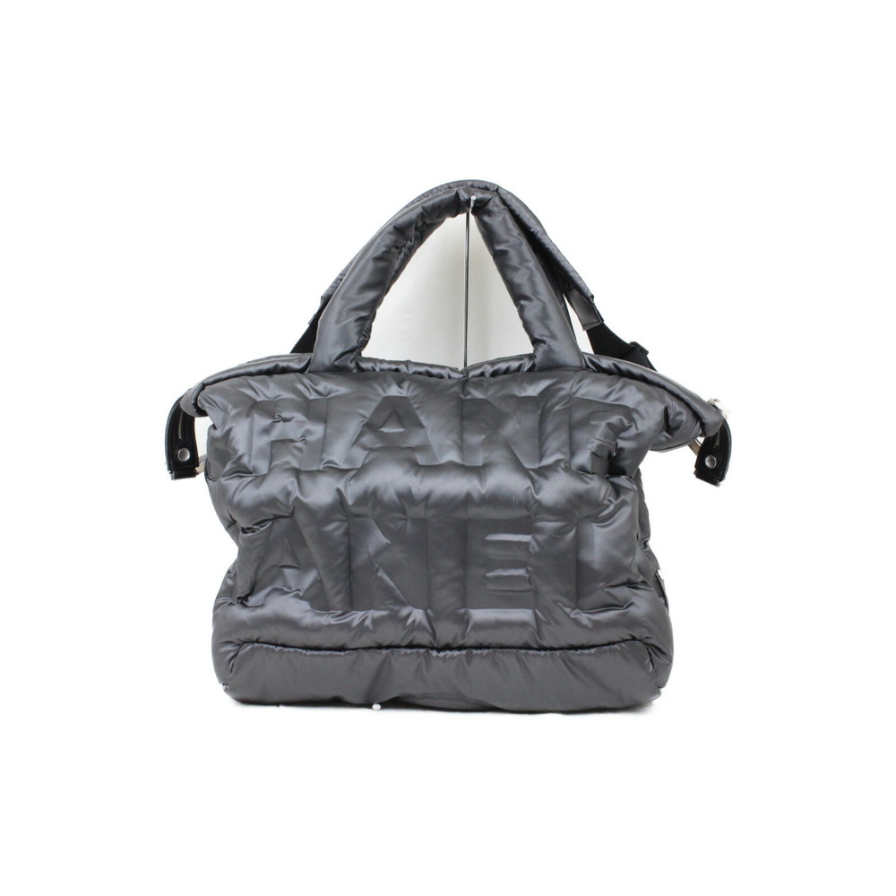 CHANEL Bowling Bag Shoulder Bag Black